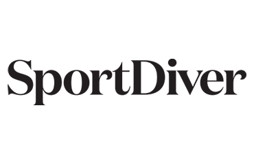SportDiver logo in black.