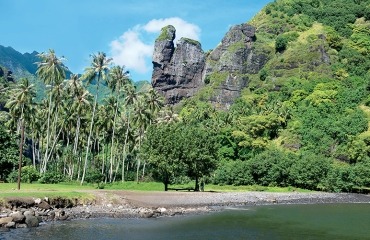 landscape of Fatu Hiva