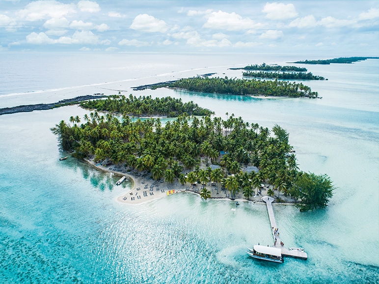 private island aerial