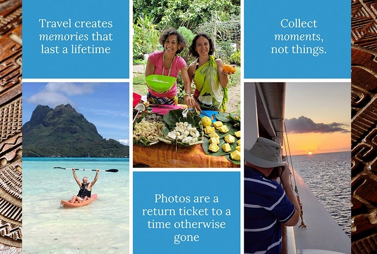 Tahiti Travel Blog Collage Carl Henderson