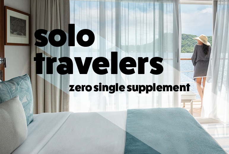Solo Travelers zero single supplement
