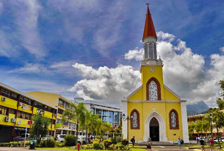 The Notre Dame Cathedral; Papeete