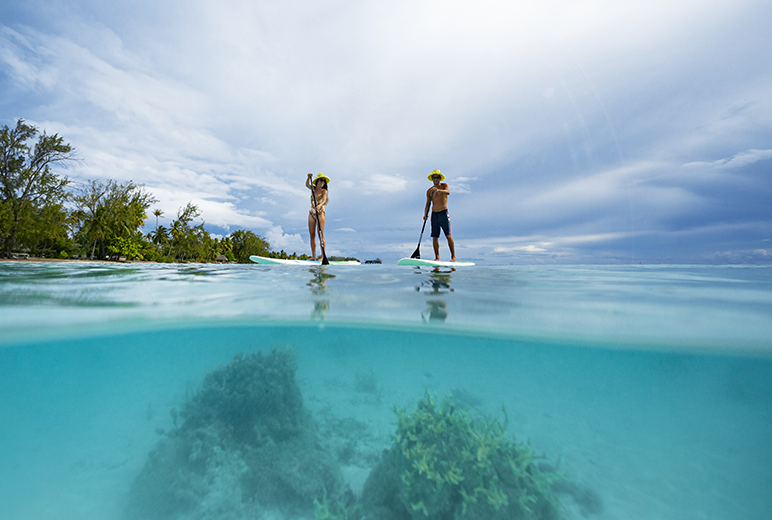 Moana Explorer Program | Paddleboarding in French Polynesia