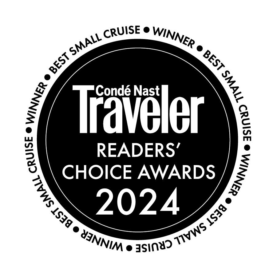 Conde Nast Traveler's Readers Choice Awards  | Winner: Best Small Cruise 