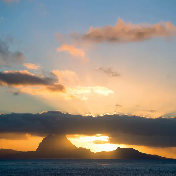 Paul Gauguin Cruises | Sunset in French Polynesia