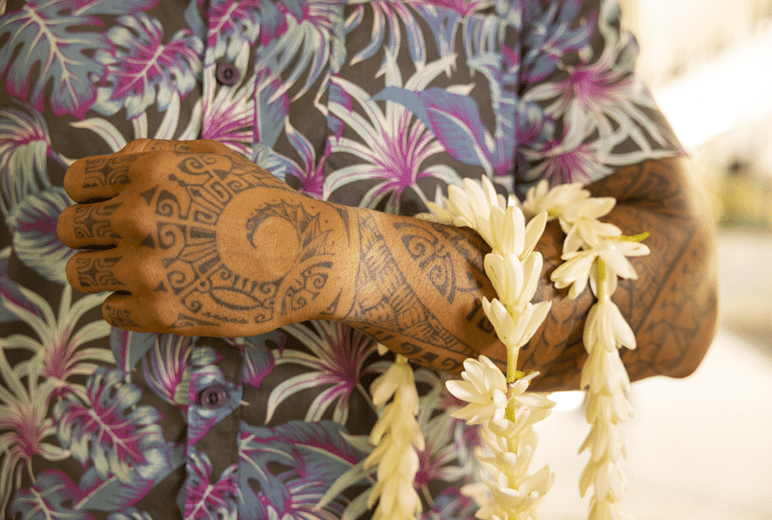 m/s Paul Gauguin | Polynesian tattoo 