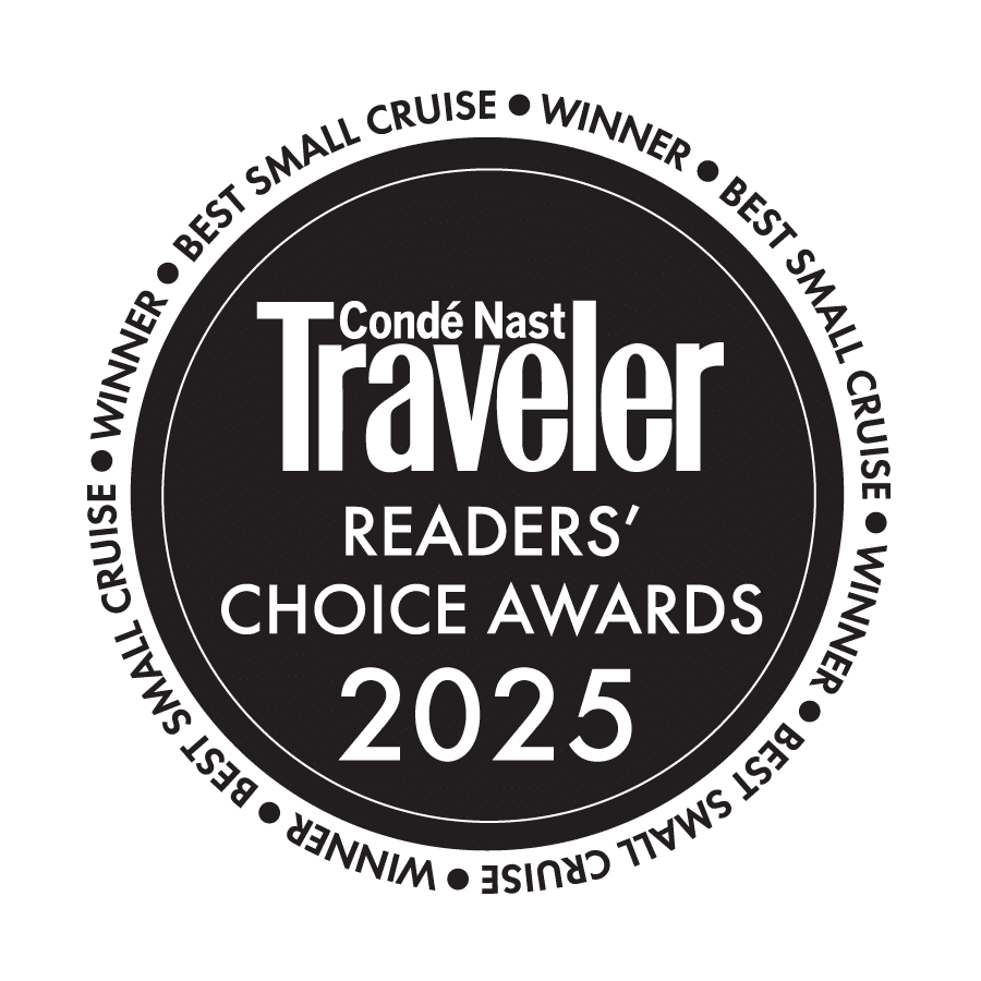 Conde Nast Traveler's Readers Choice Awards  | Winner: Best Small Cruise